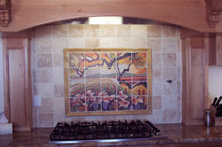 Kitchen Tile Backspash Example